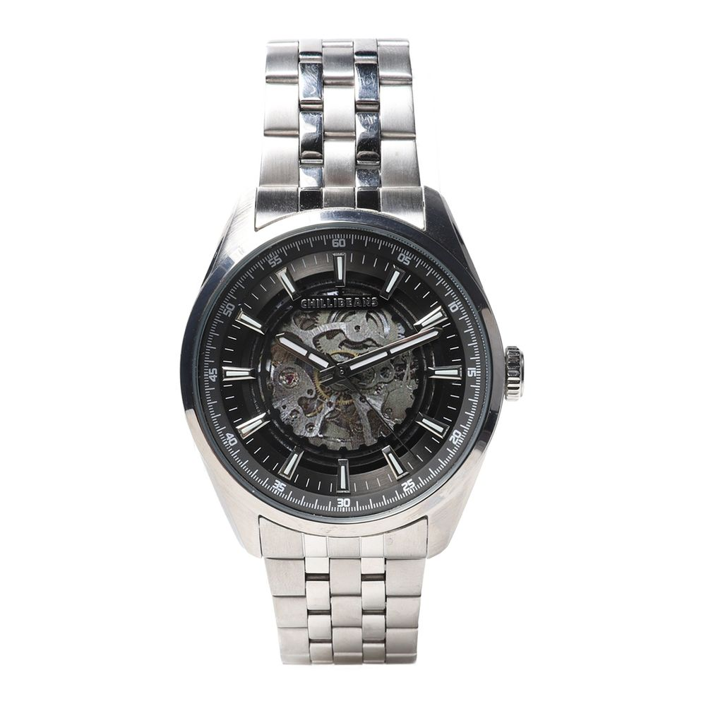 Relógio Automático Masculino Chilli Beans Metal Prata - RE.MT.1725.0707