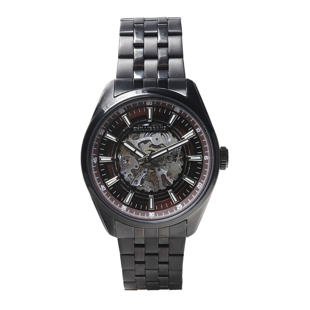 Relógio Automático Masculino Chilli Beans Metal Preto - RE.MT.1725.0101