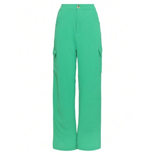 SHEIN Calça Cargo alfaiataria de tecido Feminino