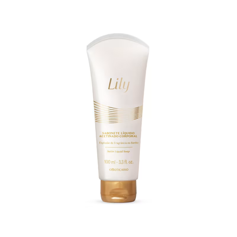 Sabonete Líquido Corporal Acetinado Lily 100ml