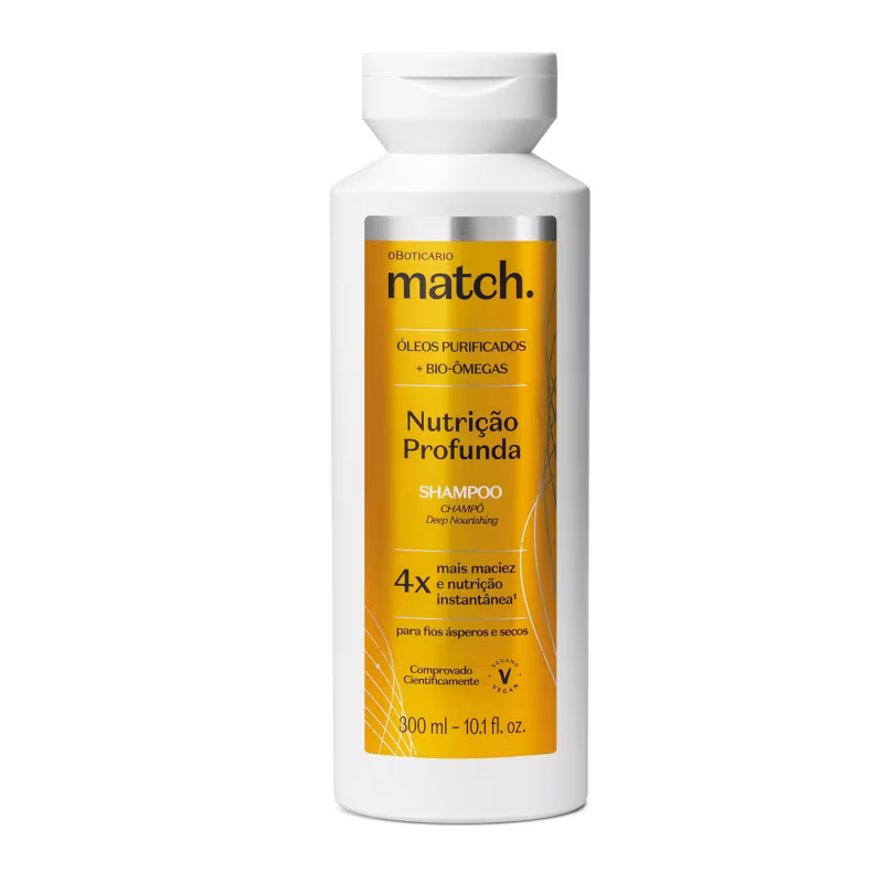 Shampoo Match Nutrição Profunda 300ml