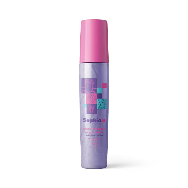 Shimmer Splash Corpo e Cabelo Sophie Toy Story 5 Brilho Intergaláctico 110ml
