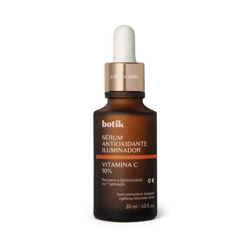 Sérum Antioxidante Iluminador Botik Vitamina C 10% 30ml