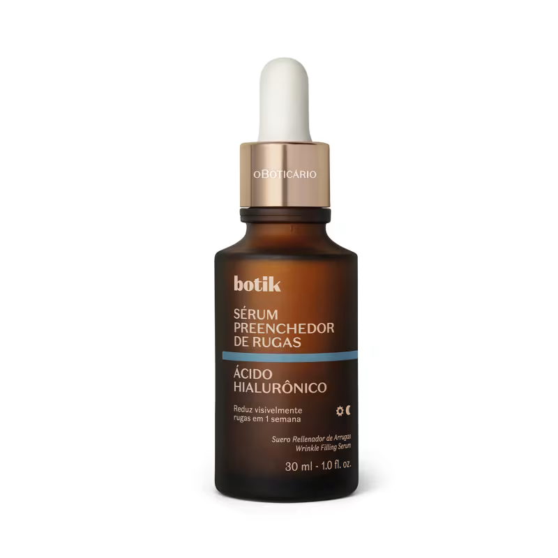 Sérum Preenchedor De Rugas Botik Ácido Hialurônico 30ml