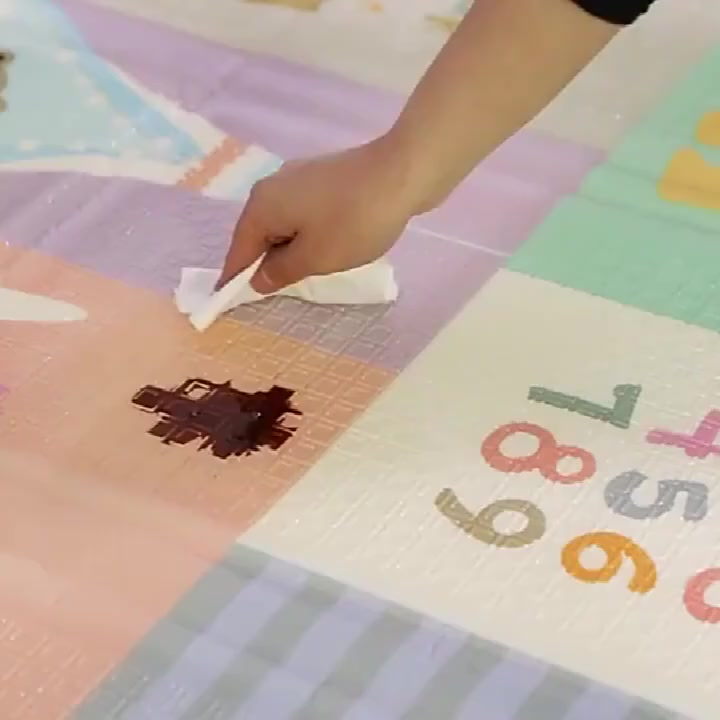 Tapete de Atividades Térmico Infantil Emborrachado Educativo Bebê Crianças Tatame Dobrável Estampas