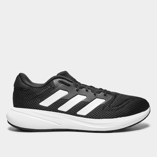 Tênis Adidas Response Runner - Preto+Branco