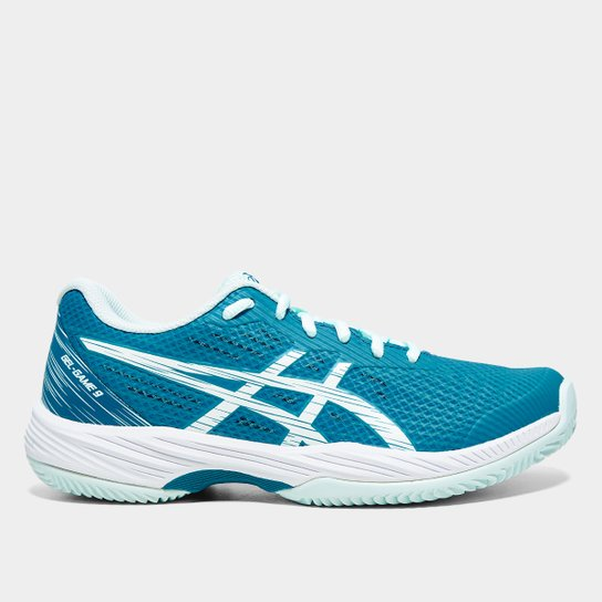 Tênis Asics Gel-Game 9 Clay/Oc Feminino - Azul+Branco