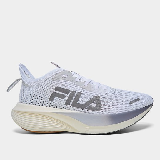 Tênis Fila Racer Carbon 2 Feminino - Branco+Cinza