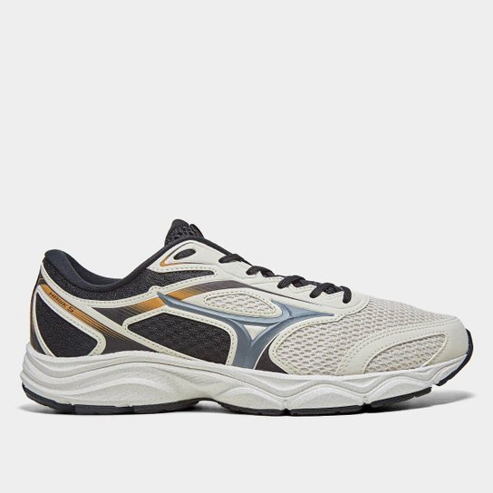 Tênis Mizuno Hawk 5 Masculino - Areia+Preto