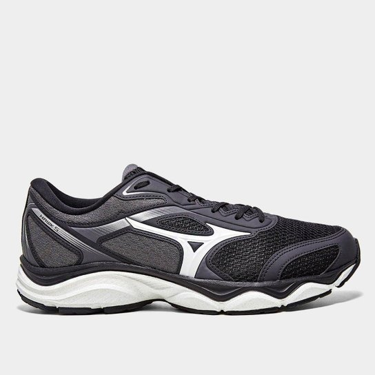 Tênis Mizuno Hawk 5 Masculino - Preto+Branco