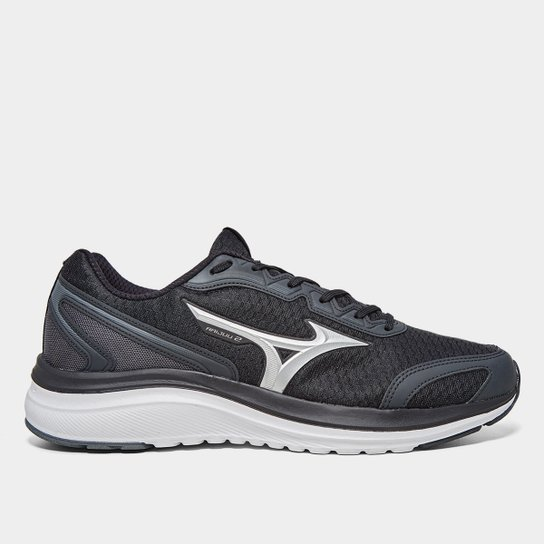 Tênis Mizuno Raijuu 2 Masculino - Preto+Branco