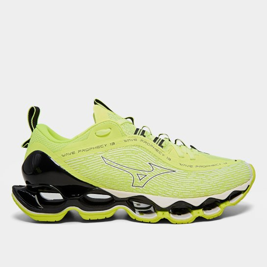 Tênis Mizuno Wave Prophecy 13 Feminino - Verde+Preto