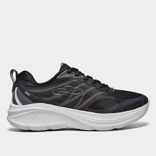 Tênis Olympikus Glam 3 Feminino - Preto+Cinza