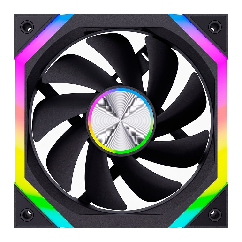 Ventoinha Rise Mode Magneto X, 120mm, ARGB, Preto - RM-MAX-ARGB-B
