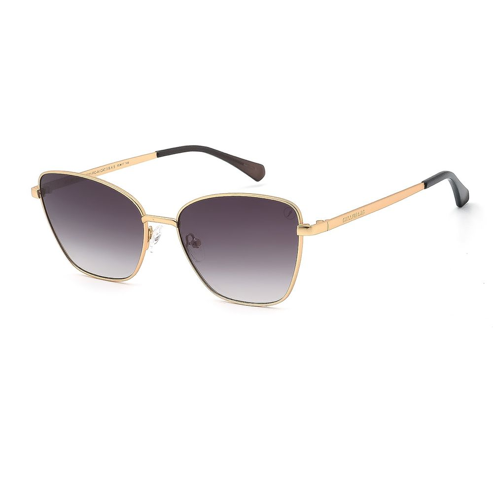 Óculos de Sol Feminino Chilli Beans Quadrado Degradê Dourado - OC.MT.4228.2021 M
