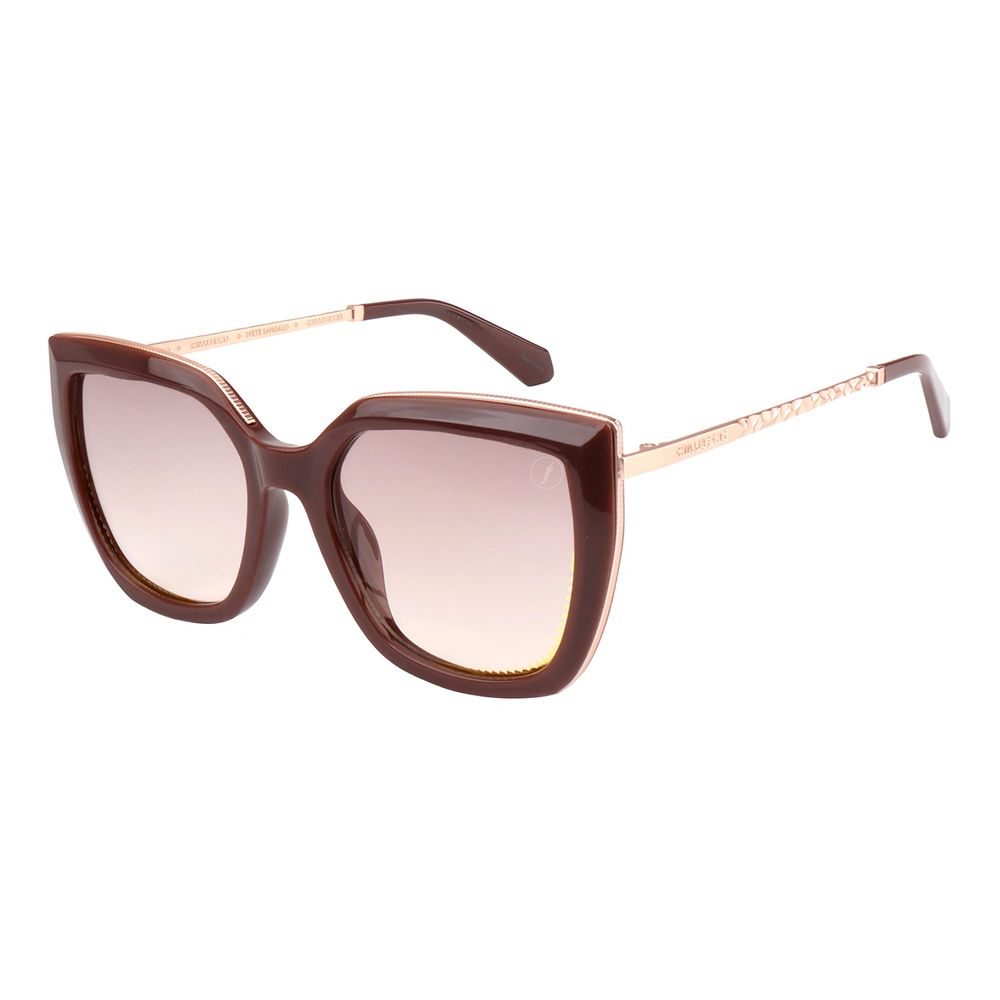 Óculos de Sol Feminino Ivete Sangalo Quadrado Bege - OC.CL.5382.2023 M