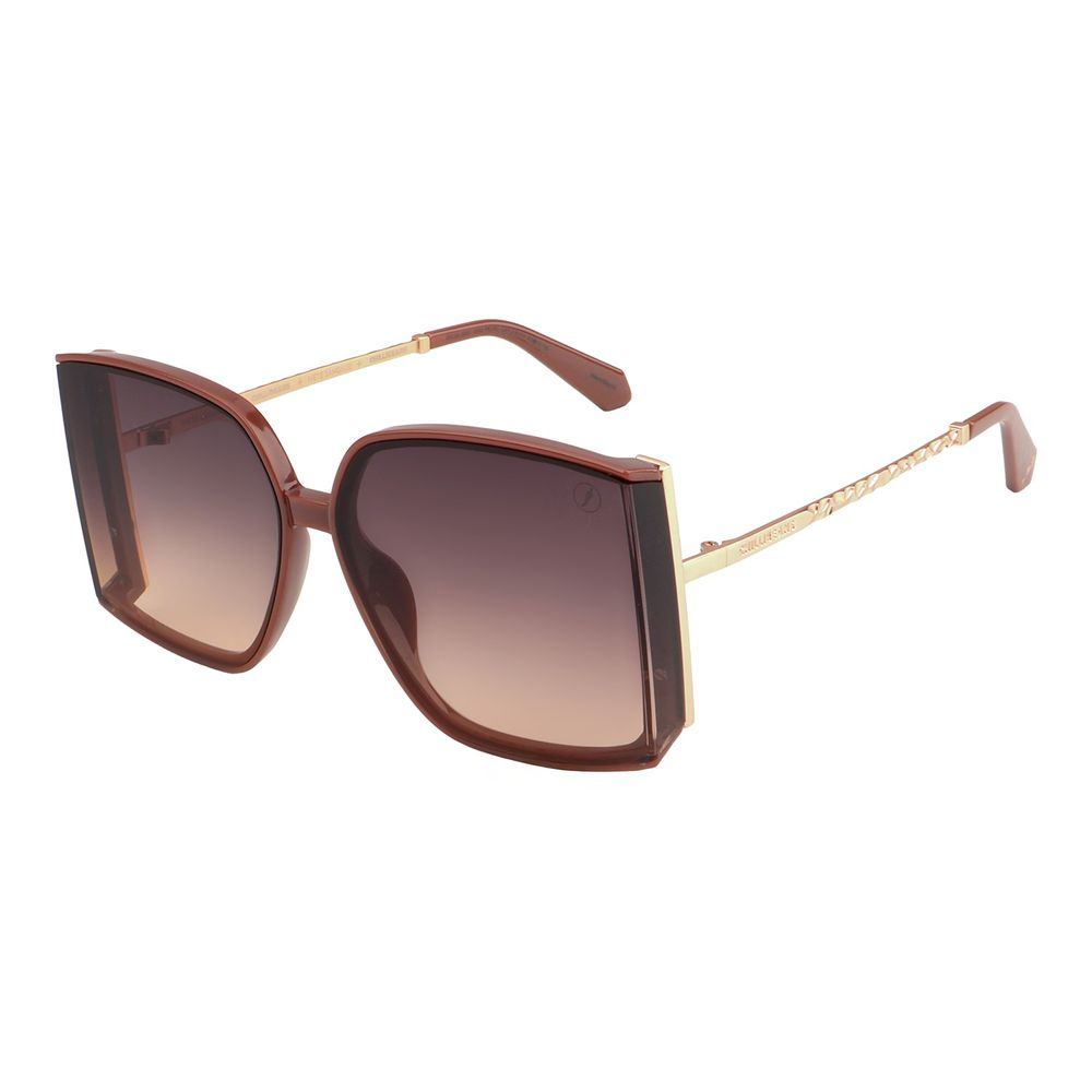 Óculos de Sol Feminino Ivete Sangalo Quadrado Bege - OC.CL.5397.2023 M