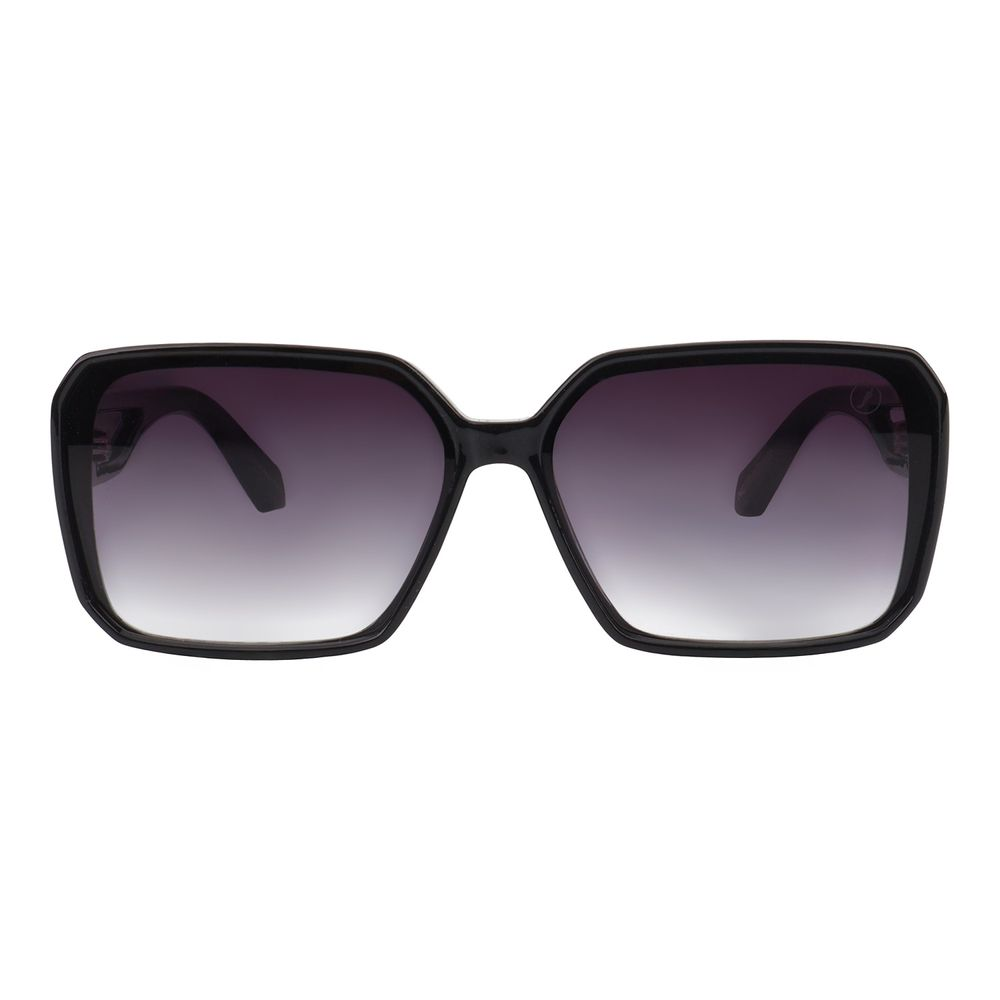 Óculos de Sol Feminino Ivete Sangalo Retangular Degradê Preto - OC.CL.5387.2001 M