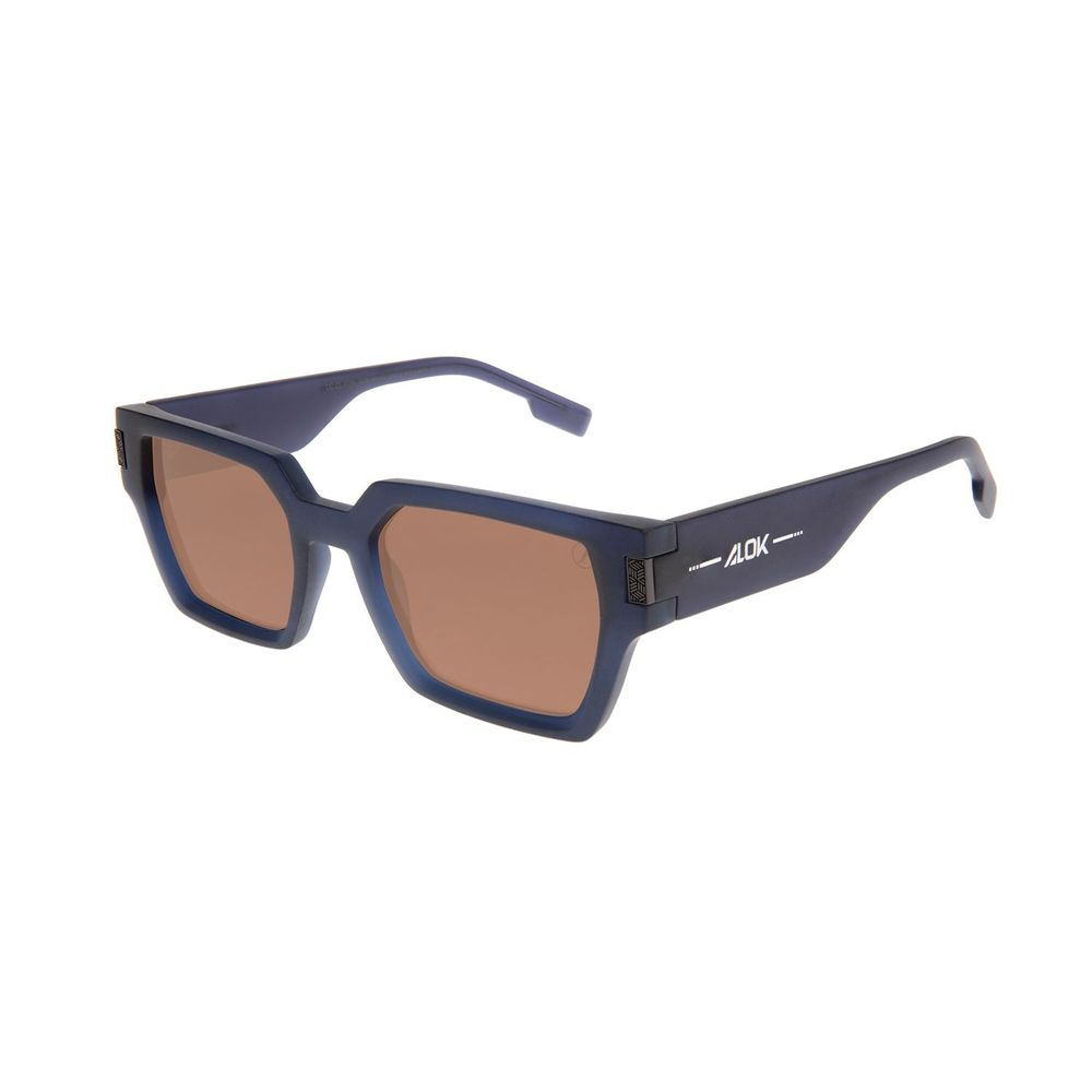 Óculos de Sol Masculino Alok Quadrado Azul - OC.CL.4700.0208 M