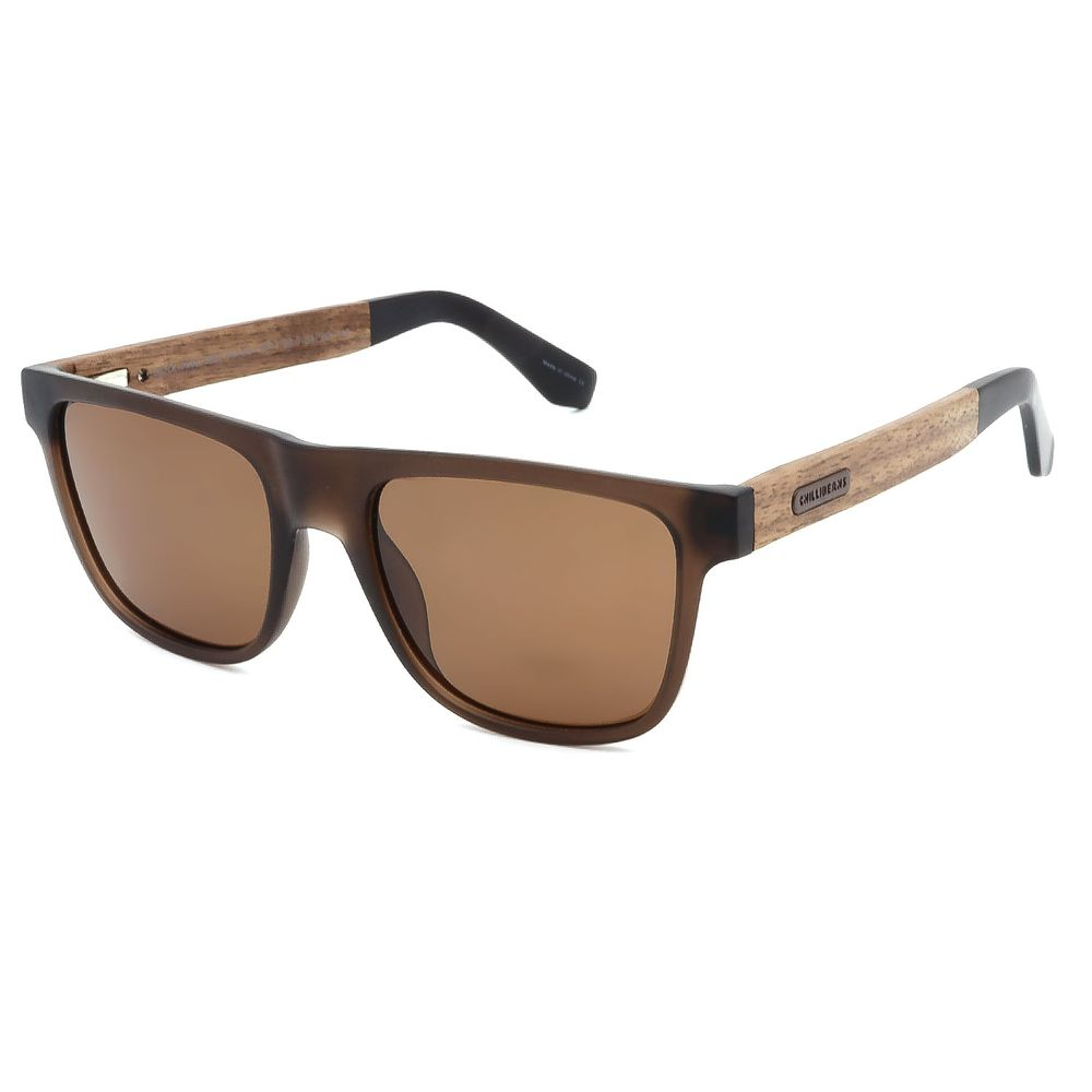 Óculos de Sol Masculino Chilli Beans Quadrado Marrom - OC.CL.5206.0202 M