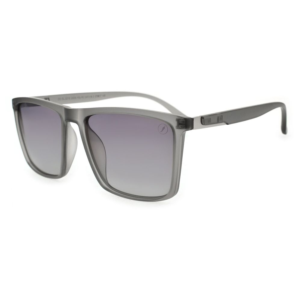 Óculos de Sol Masculino Chilli Beans Quadrado Polarizado Cinza - OC.CL.5215.2004 M