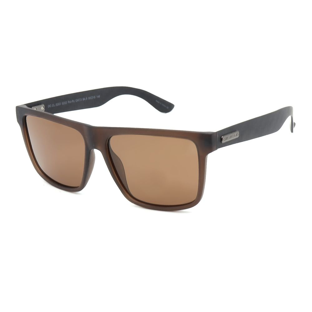 Óculos de Sol Masculino Chilli Beans Quadrado Polarizado Marrom - OC.CL.5203.0202 M