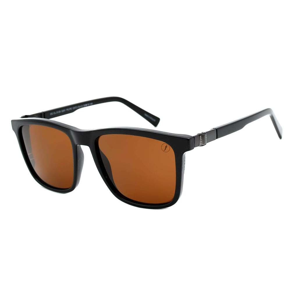 Óculos de Sol Masculino New Era Bossa Nova Preto - OC.CL.5129.0201 M
