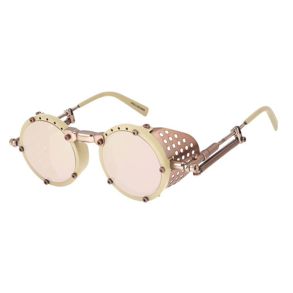 Óculos de Sol Unissex Alok Icônico Steampunk Fashion Rosé - OC.CL.3293.5495 G